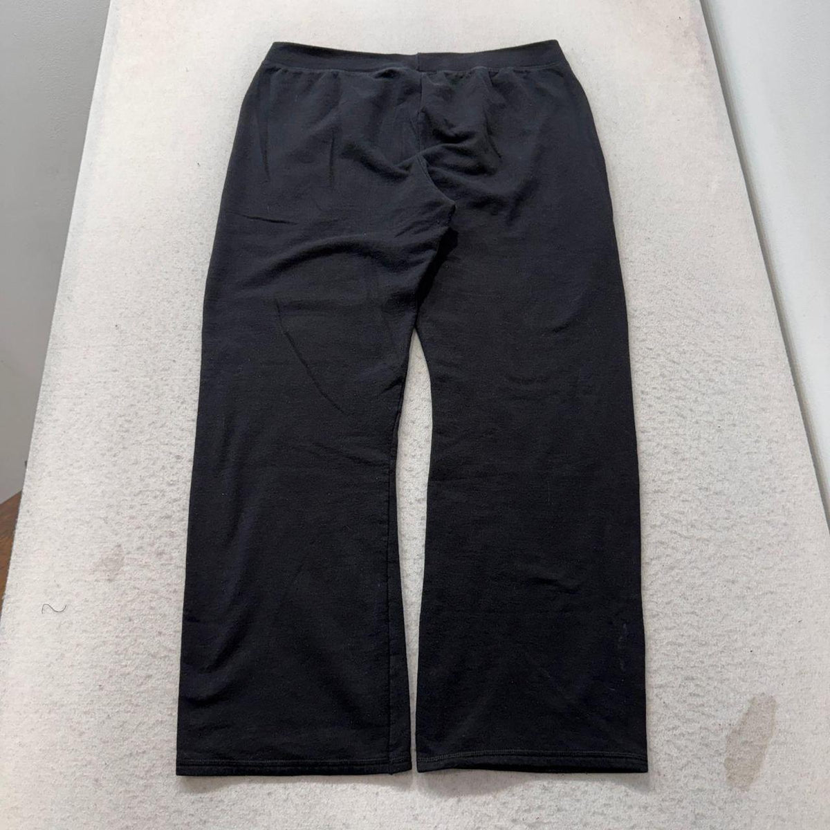 Vintage Y2K 2000's Women's Hanes Black Baggy Lounge Pants