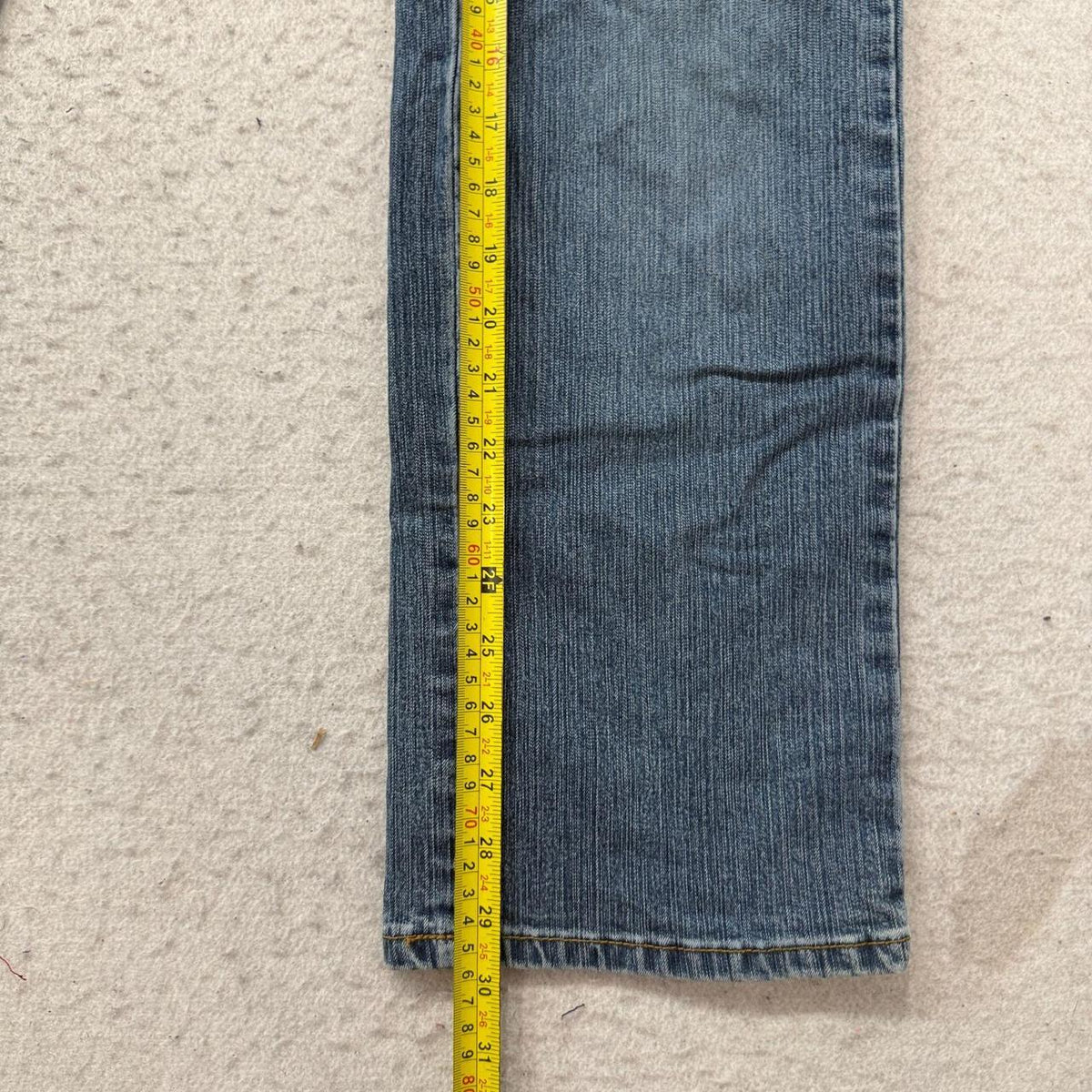 Vintage Y2K 2000's Levi's Faded Open Leg Jeans