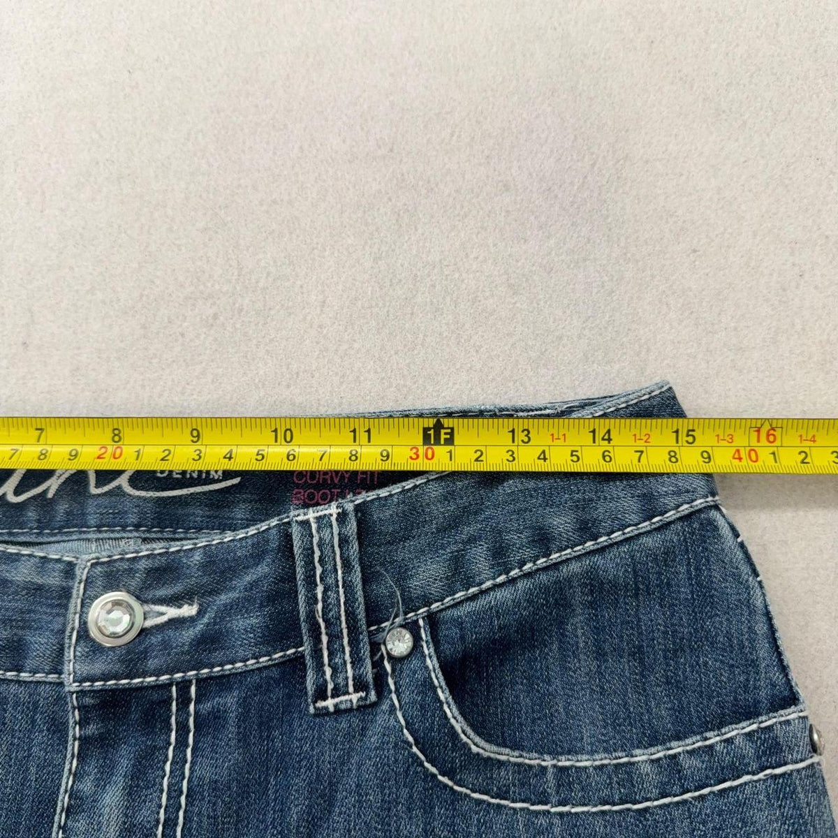 Vintage Y2K 2000's Women's Inc Faded Bootcut Jeans