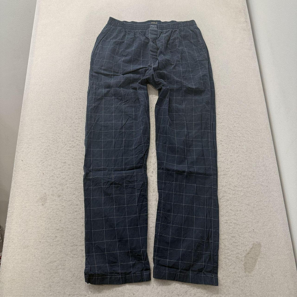 Vintage Y2K 2000's Polo Ralph Lauren Navy Baggy Pajama Pants