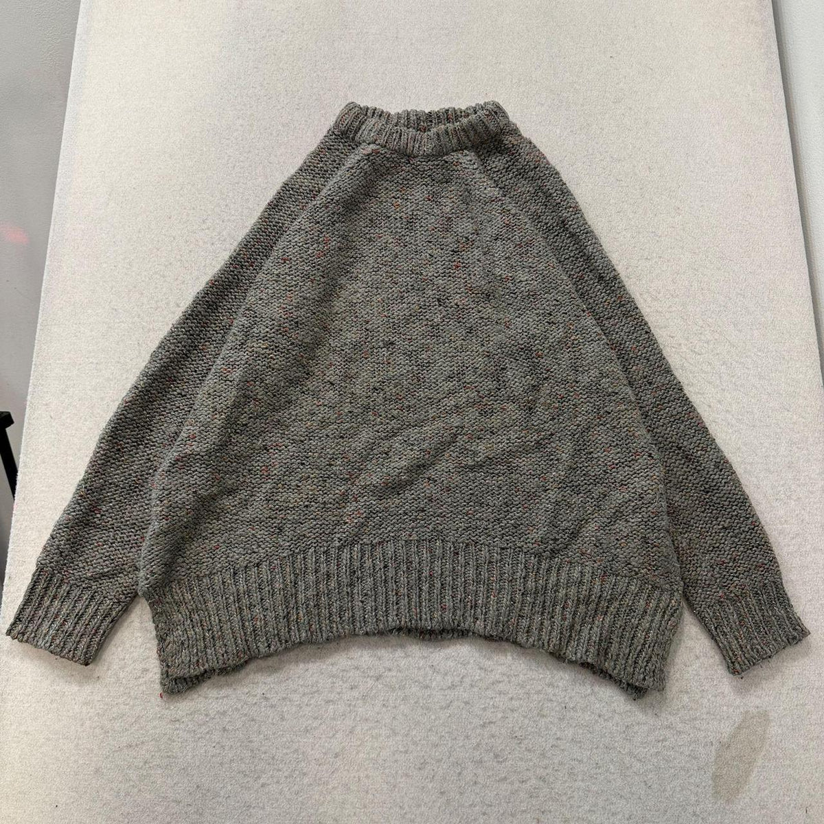 Vintage Y2K 2000's Mossimo Grey Oversized Knit Sweater