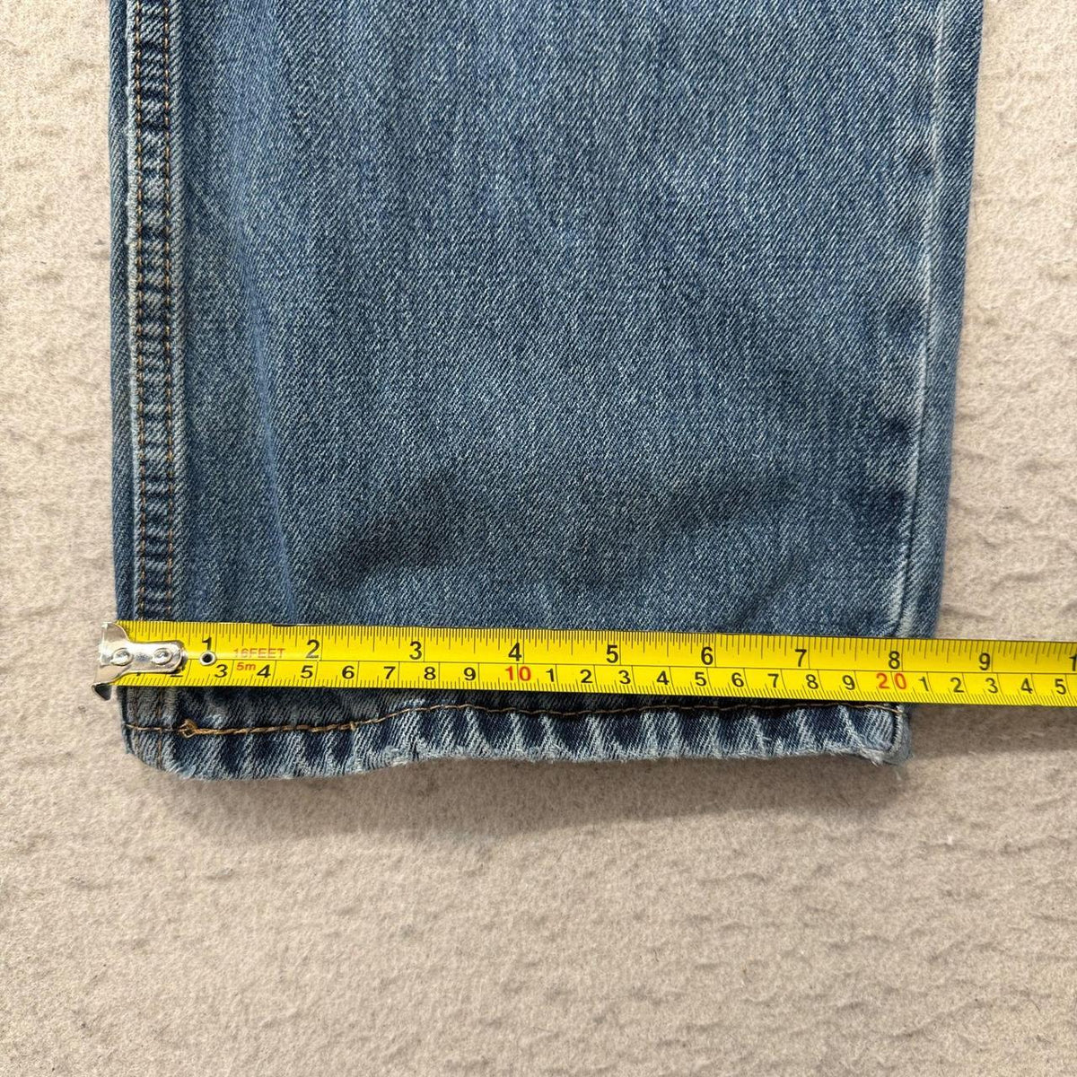 Vintage 90s Faded Open Leg Jeans