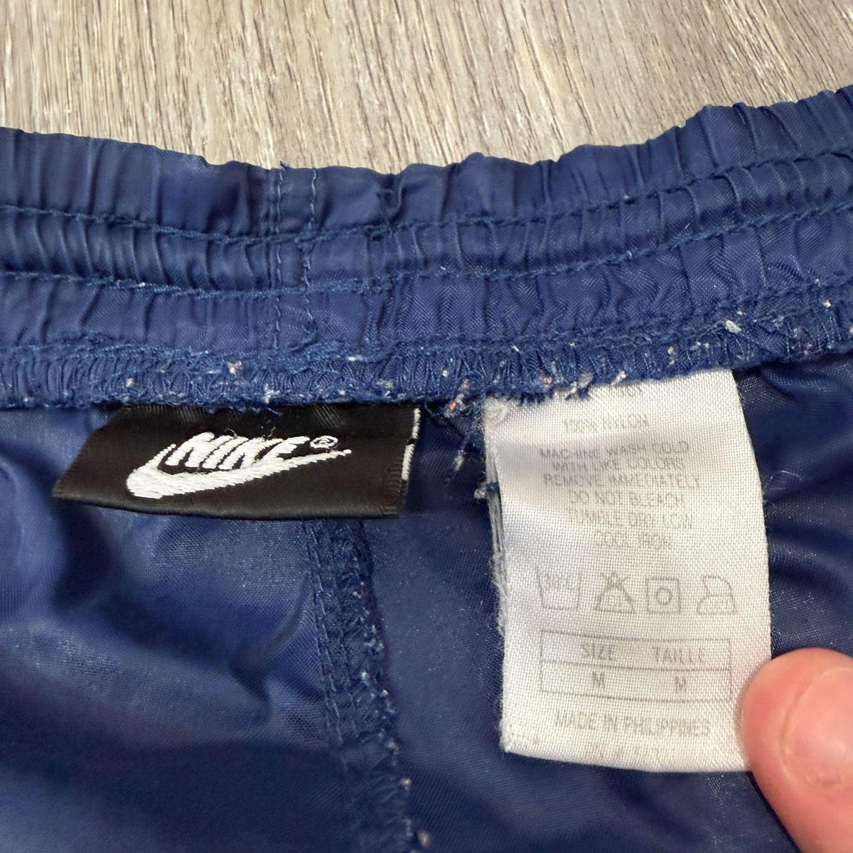 Vintage Y2K 2000's Nike Navy Baggy Track Pants