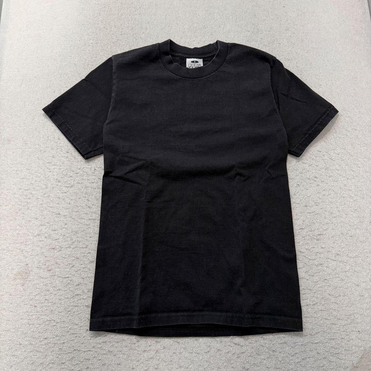 Vintage Y2K 2000's Pro Club Black Faded Boxy Heavyweight Tee