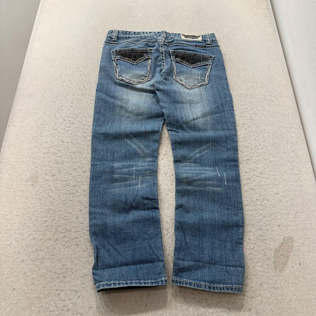 Vintage Y2K 2000's Rock & Rise Faded Open Leg Jeans