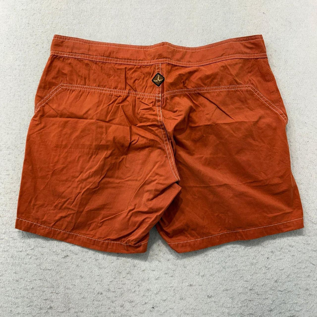 Vintage Y2K 2000's Onia Rust Orange Faded Relaxed Shorts