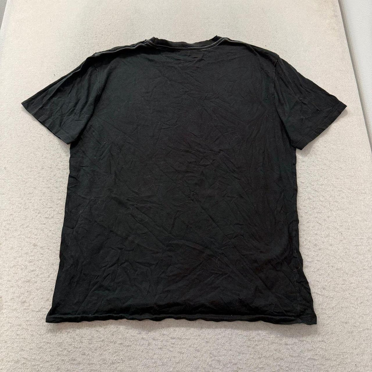Vintage Y2K 2000's Ed Hardy Black Faded Graphic Tee