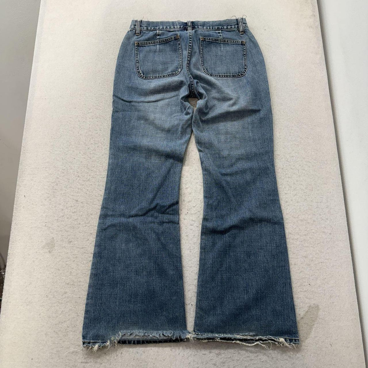 Vintage Y2K 2000's Women's Low Rise Faded Flare Jeans