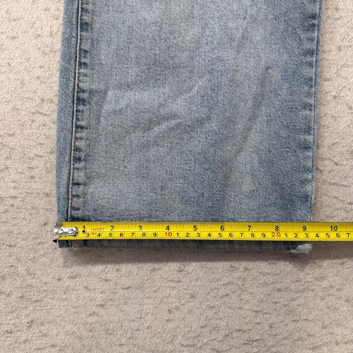 Vintage Y2K 2000's Faded Open Leg Distressed Jeans