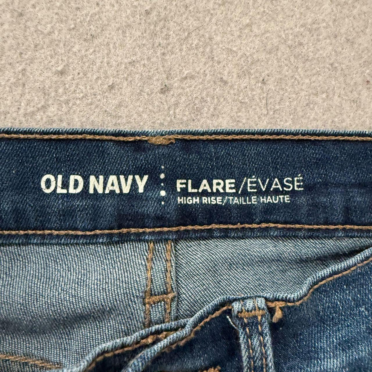Vintage Y2K 2000's Old Navy Women's Faded Flare Jeans