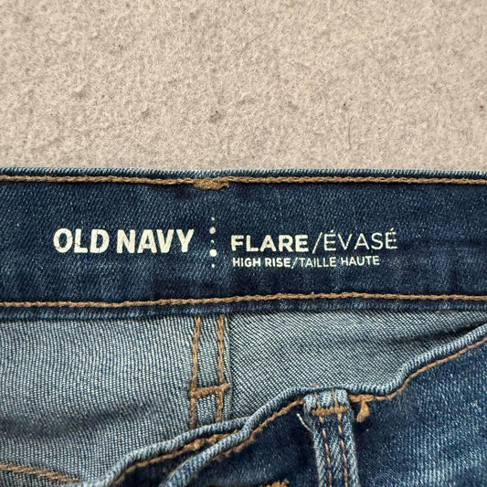Vintage Y2K 2000's Old Navy Women's Faded Flare Jeans