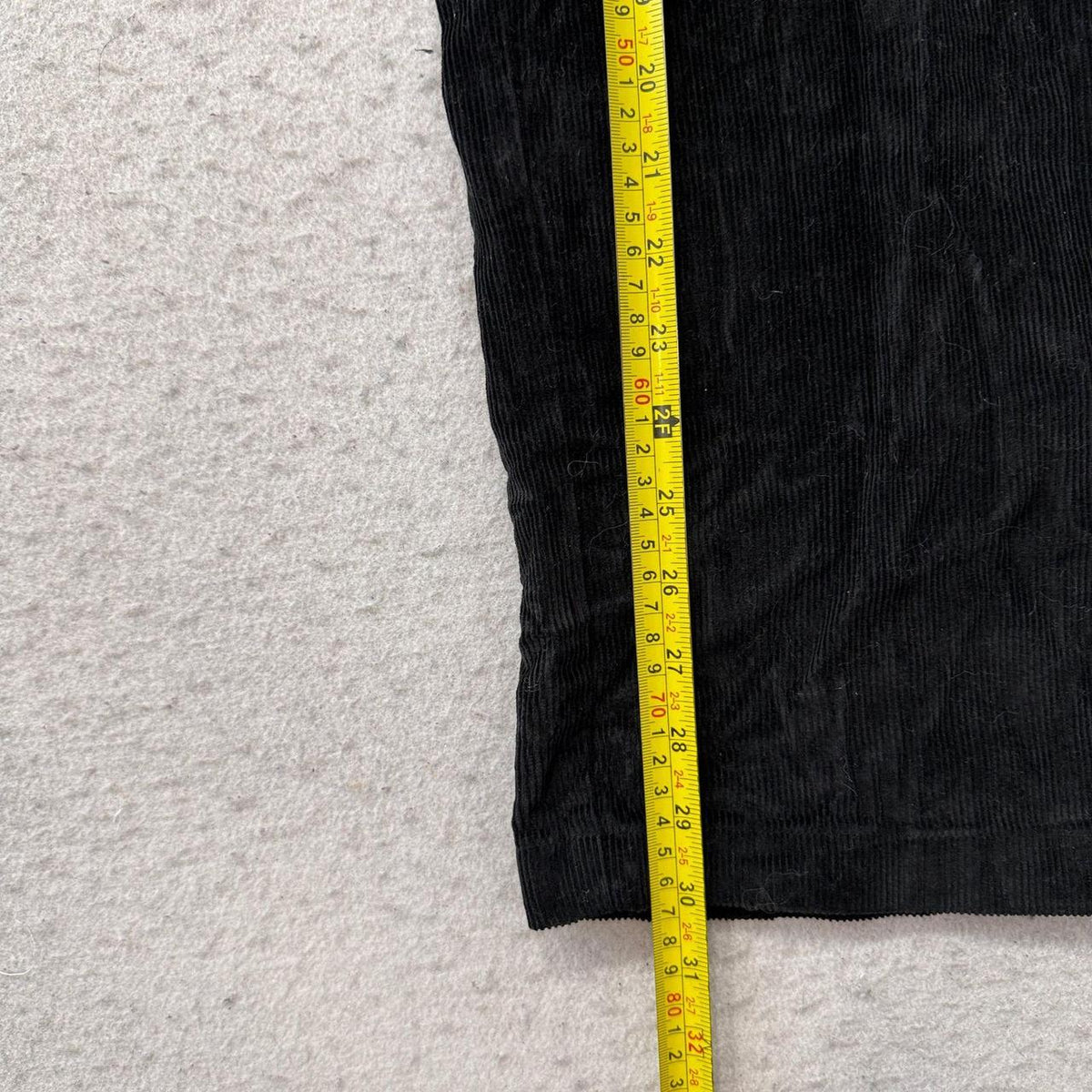 Vintage Y2K 2000's Black Baggy Corduroy Pants