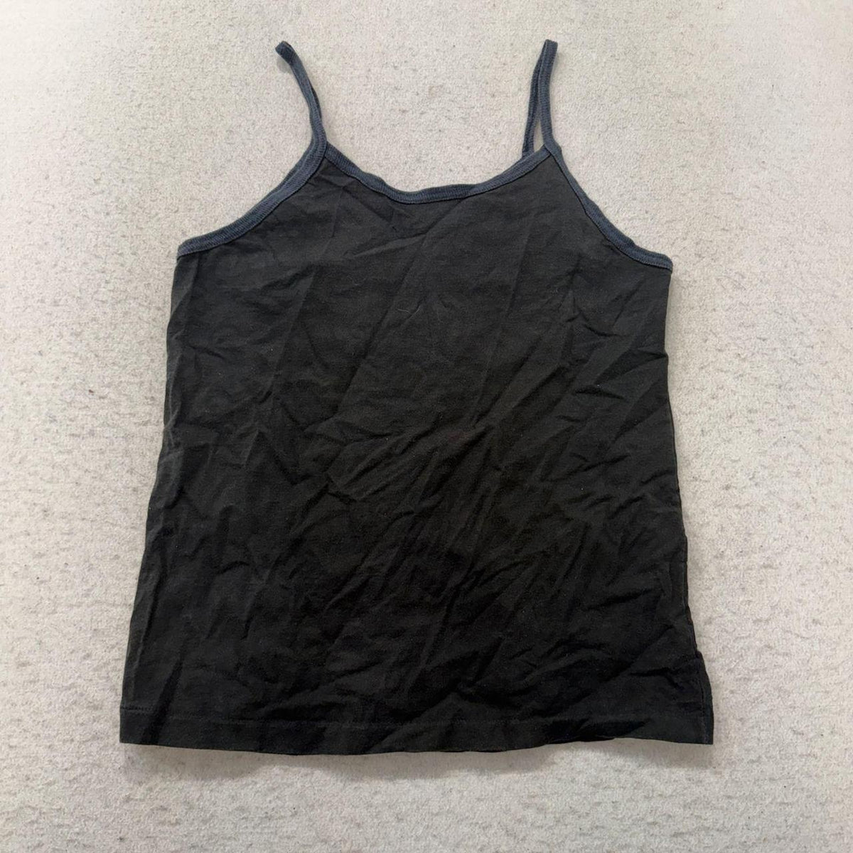 Vintage 90s Women's Black Graphic Grunge Dragonfly Cami Tank Top