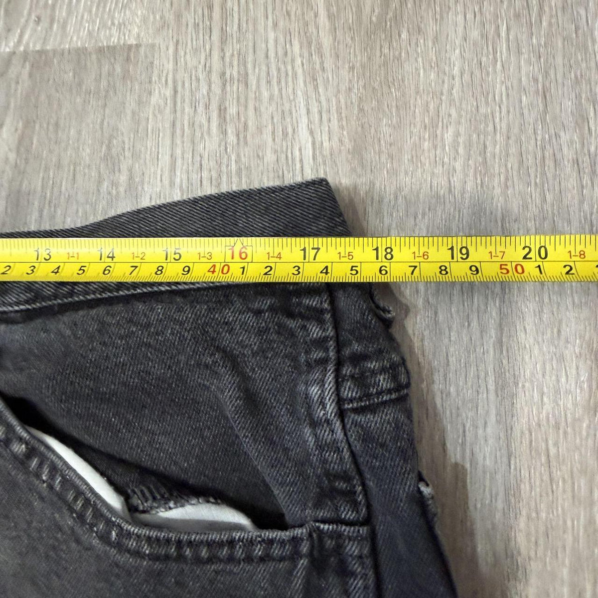 Vintage Y2K 2000's Black Faded Open Leg Jeans