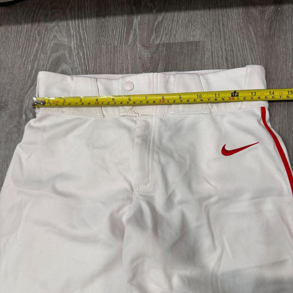 Vintage Y2K 2000's Nike White Baggy Track Pants