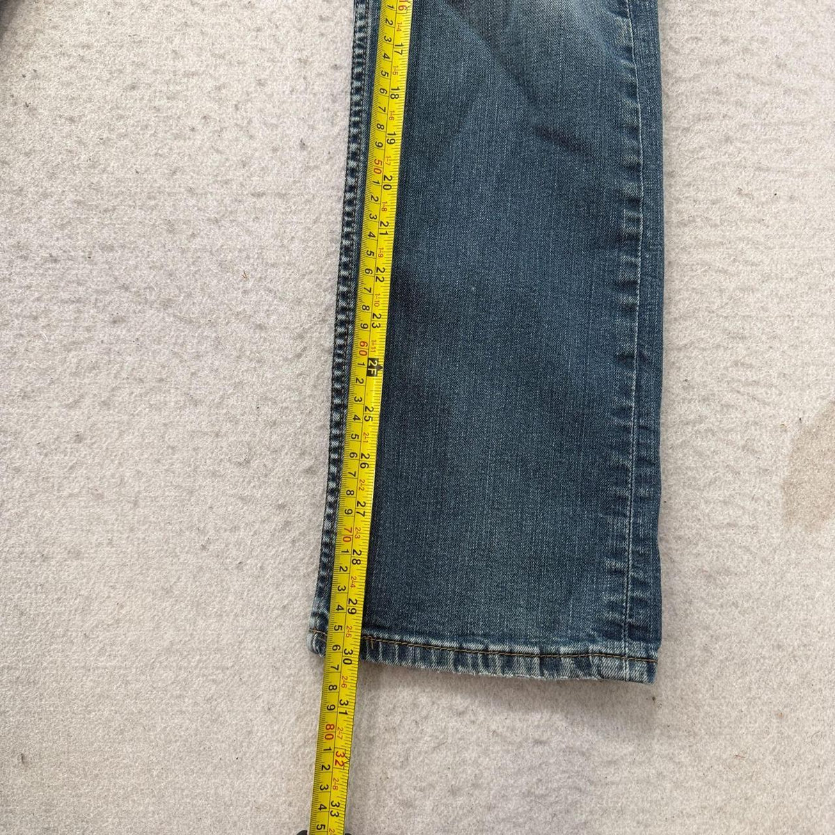 Vintage Y2K 2000's Distressed Faded Open Leg Jeans