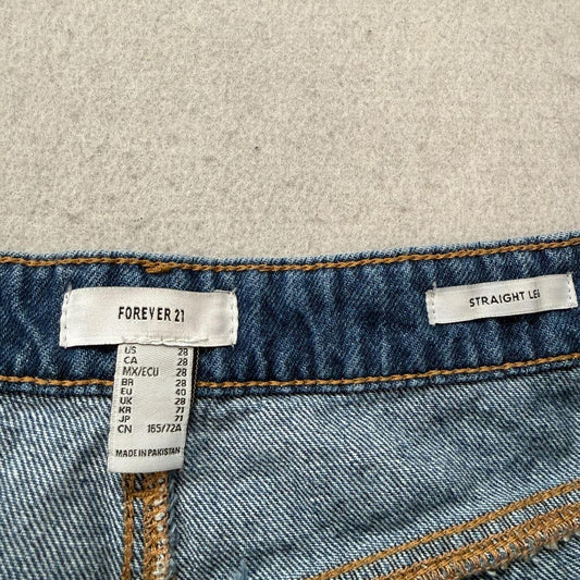 Vintage Y2K 2000's Forever 21 Faded Open Leg Jeans