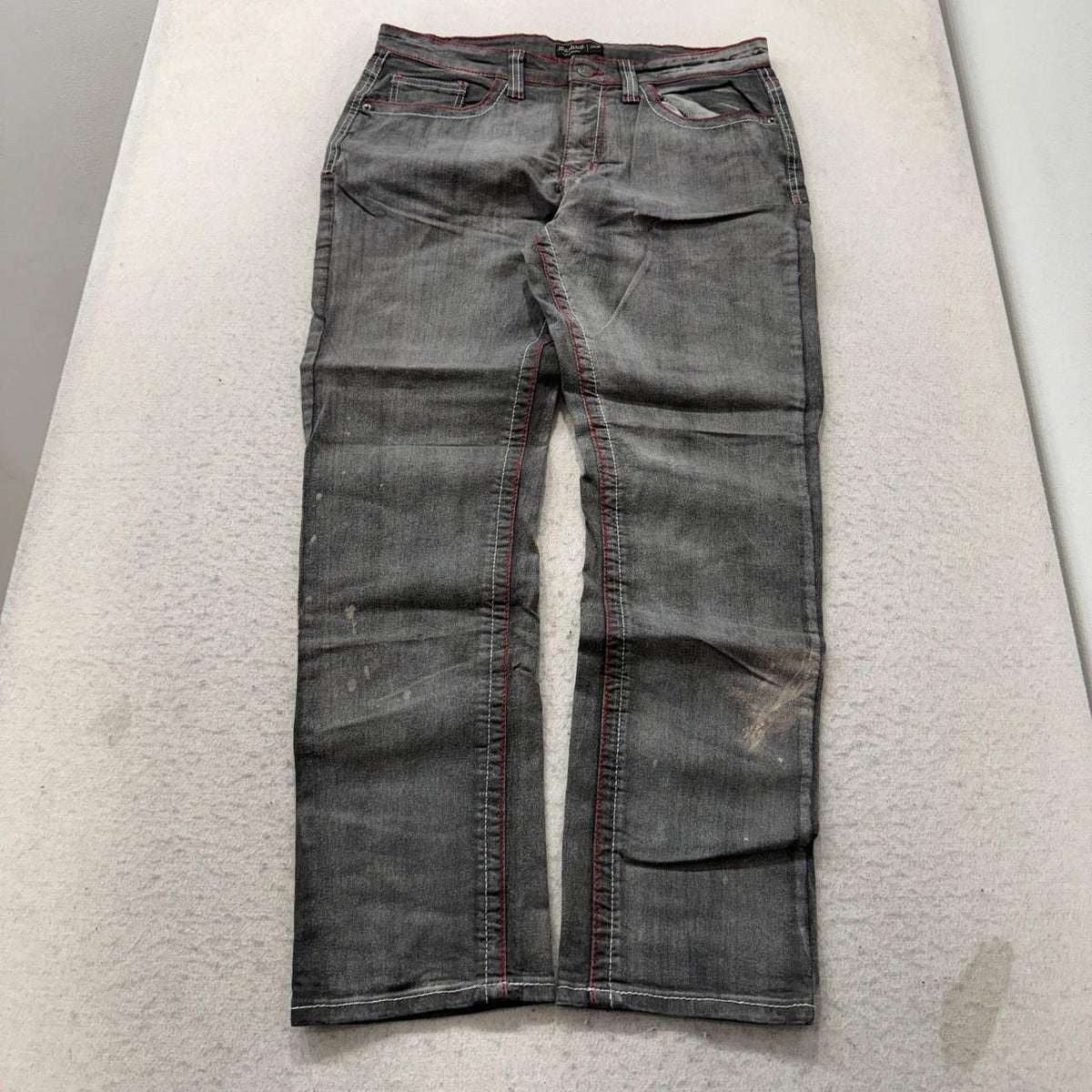 Vintage Y2K 2000's Method Charcoal Faded Open Leg Jeans