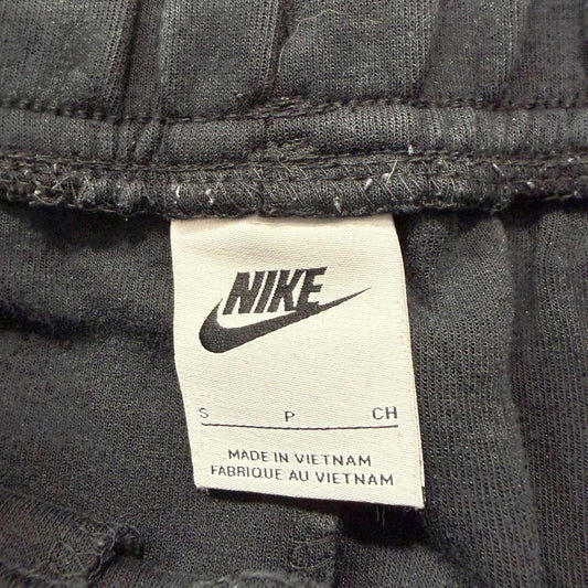 Vintage Y2K 2000's Nike Black Baggy Fleece Track Pants
