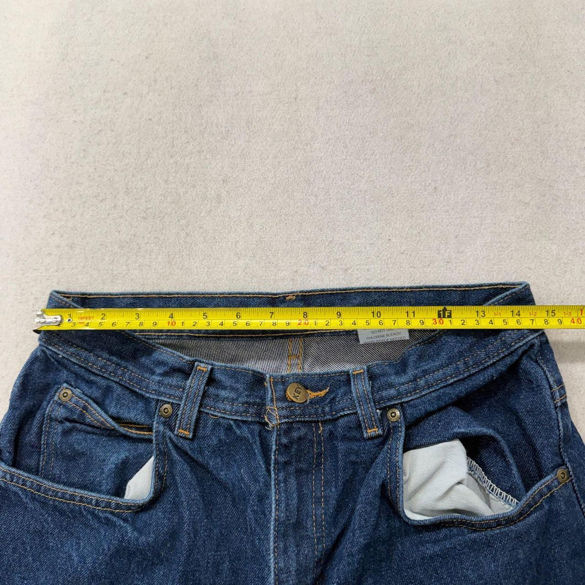 Vintage 90s Faded Open Leg Jeans