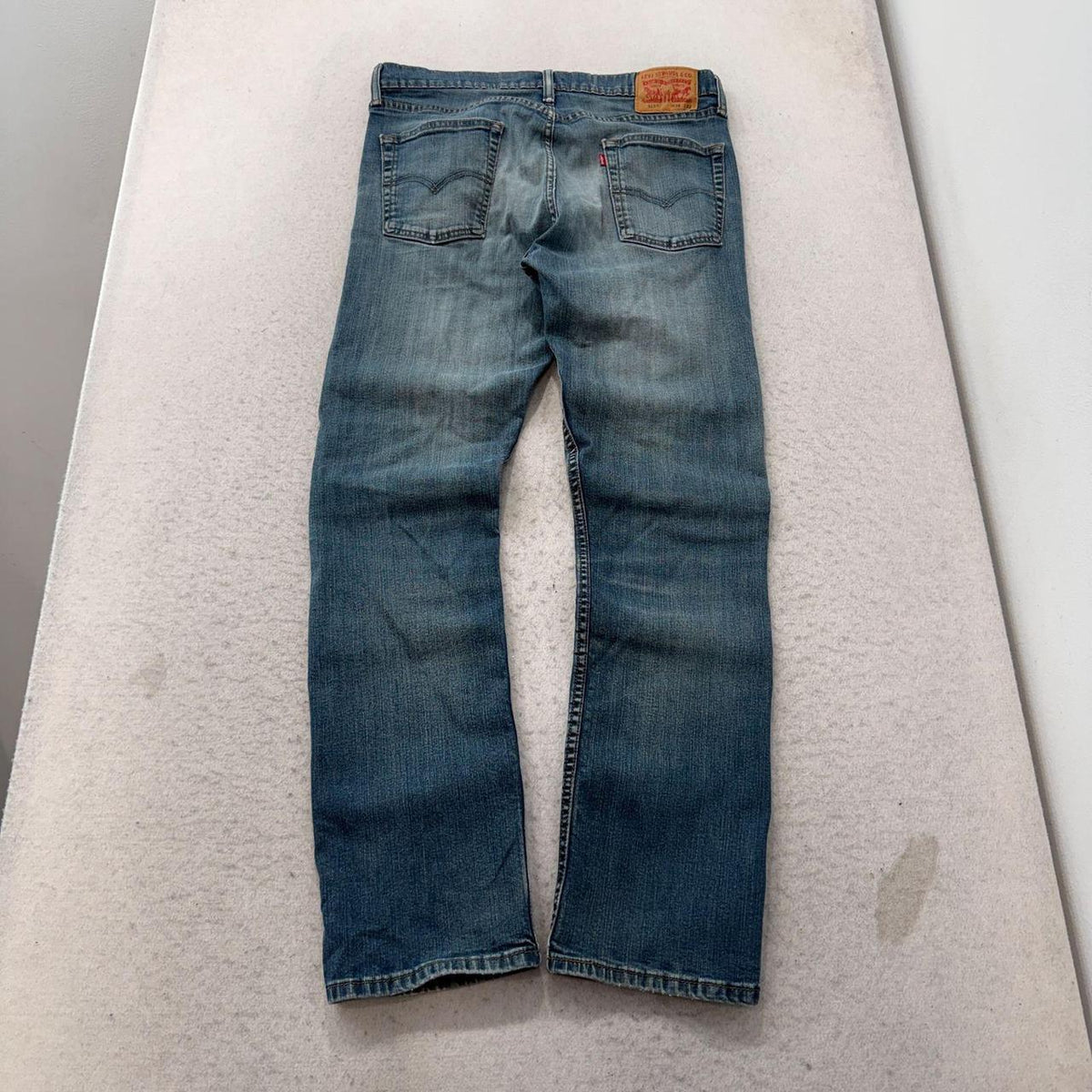 Vintage Y2K 2000's Distressed Faded Open Leg Jeans