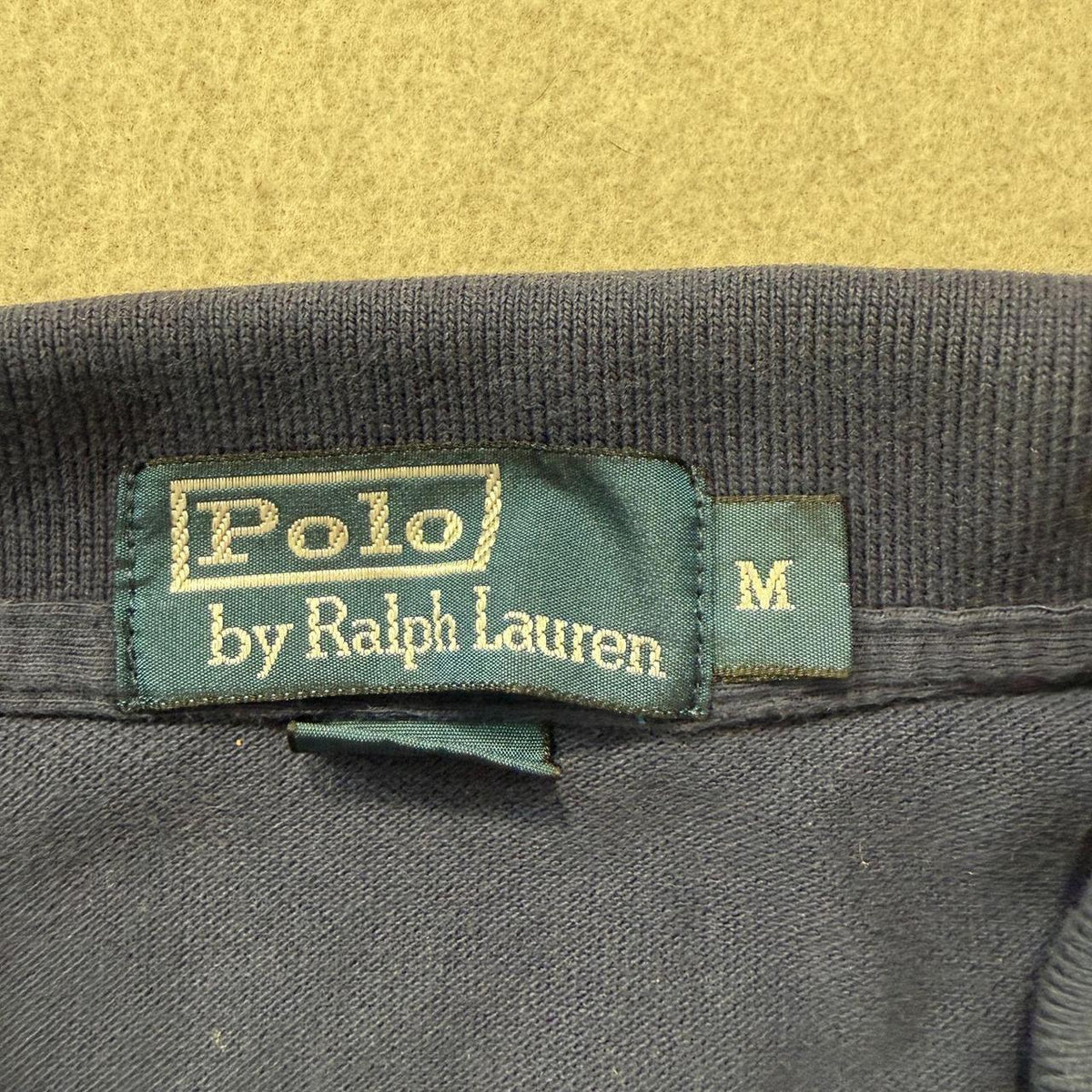 Vintage Y2K 2000's Polo Ralph Lauren Navy Polo Shirt