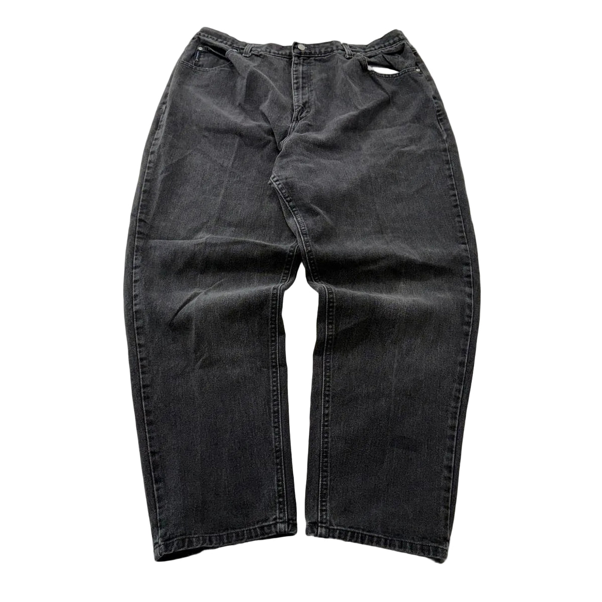 Vintage 90s Women's Faded Glory Faded Baggy Jeans