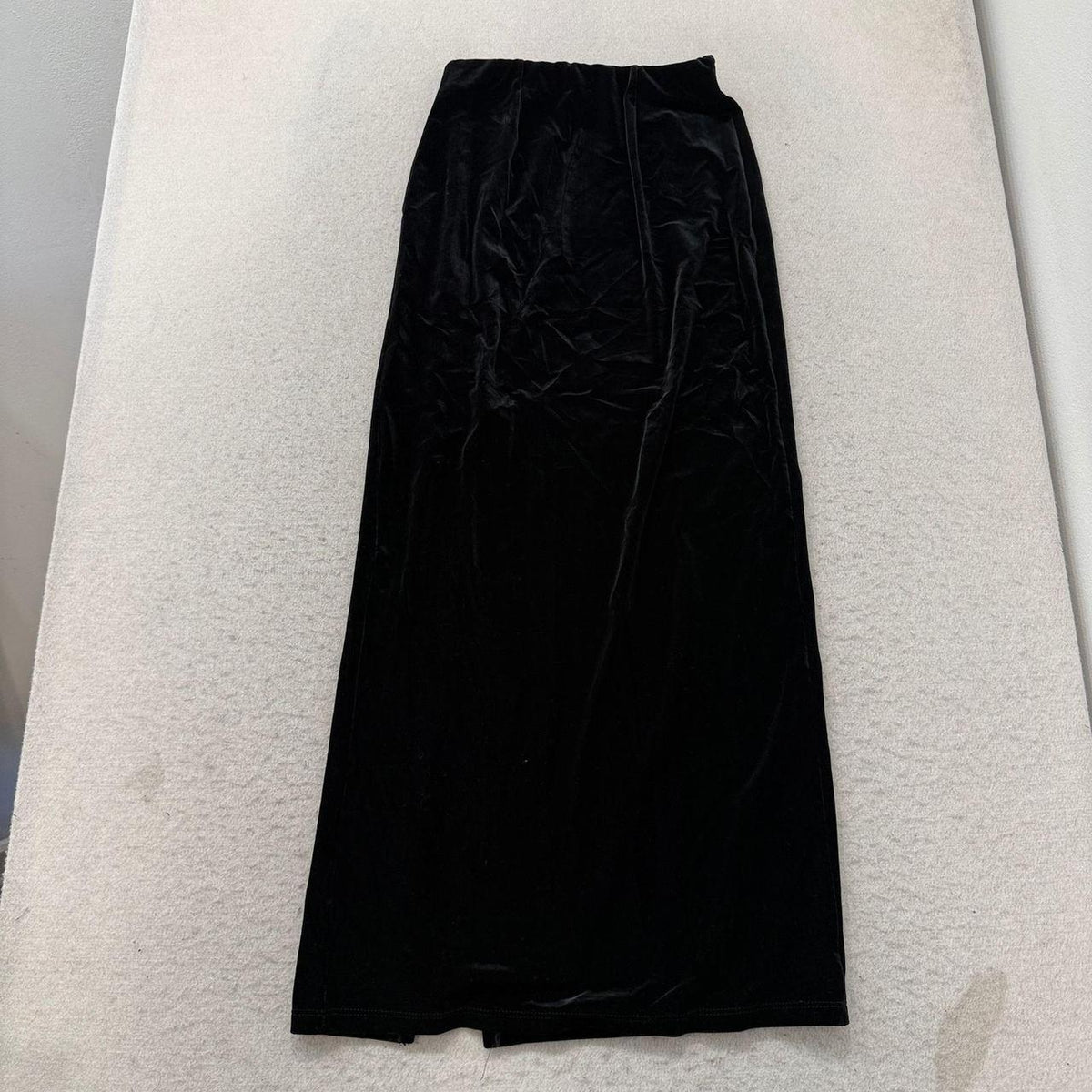 Vintage Y2K 2000's Women's Black Velvet Grunge Jeans