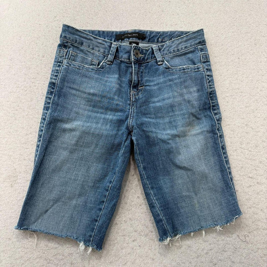 Vintage Y2K 2000's Calvin Klein Faded Distressed Denim Shorts
