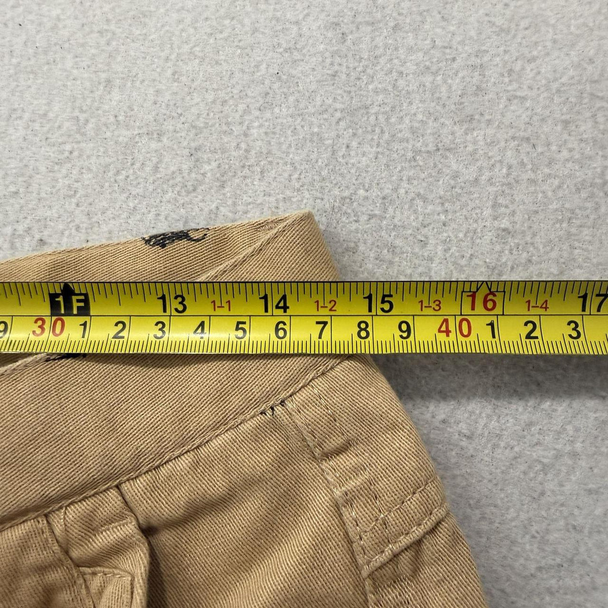 Vintage Y2K 2000's Polo Ralph Lauren Khaki Tan Baggy Chino Shorts