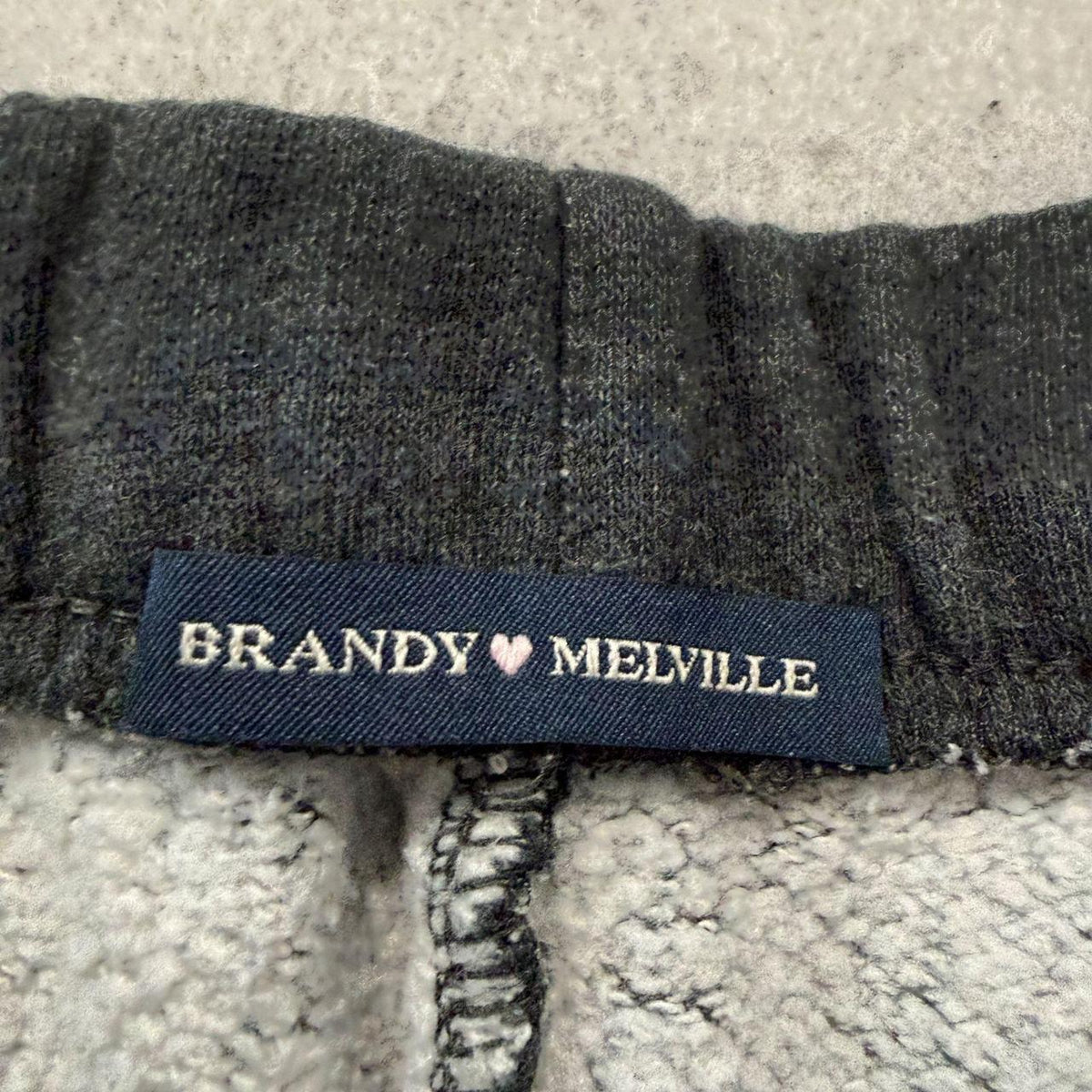 Vintage Y2K 2000's Brandy Melville Charcoal Grey Baggy Sweatpants