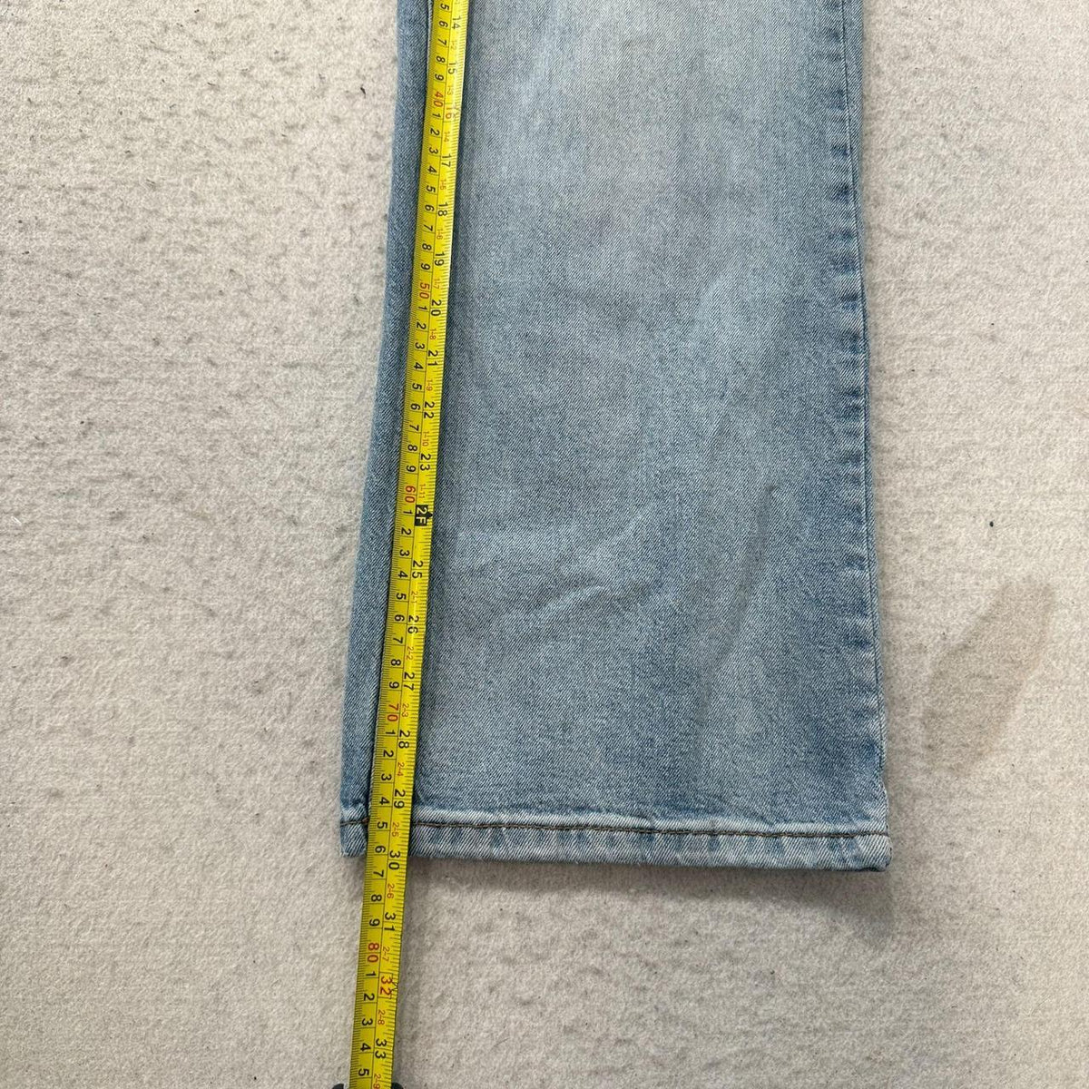 Vintage Y2K 2000's Faded Open Leg Distressed Jeans