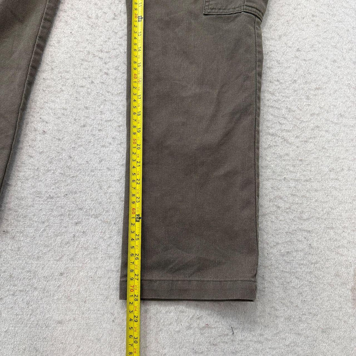 Vintage Y2K 2000's Dickies Olive Baggy Faded Cargo Pants