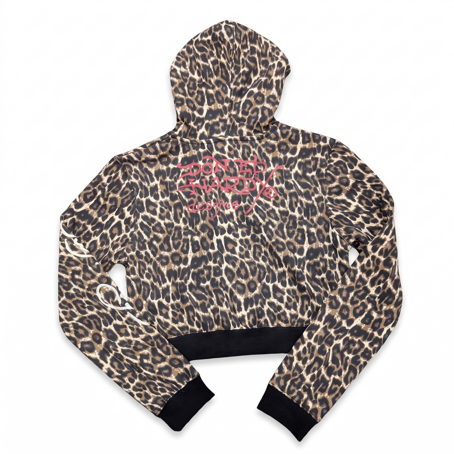 ED HARDY “Sacred Heart” LEOPARD FLARED MATCHING SET
