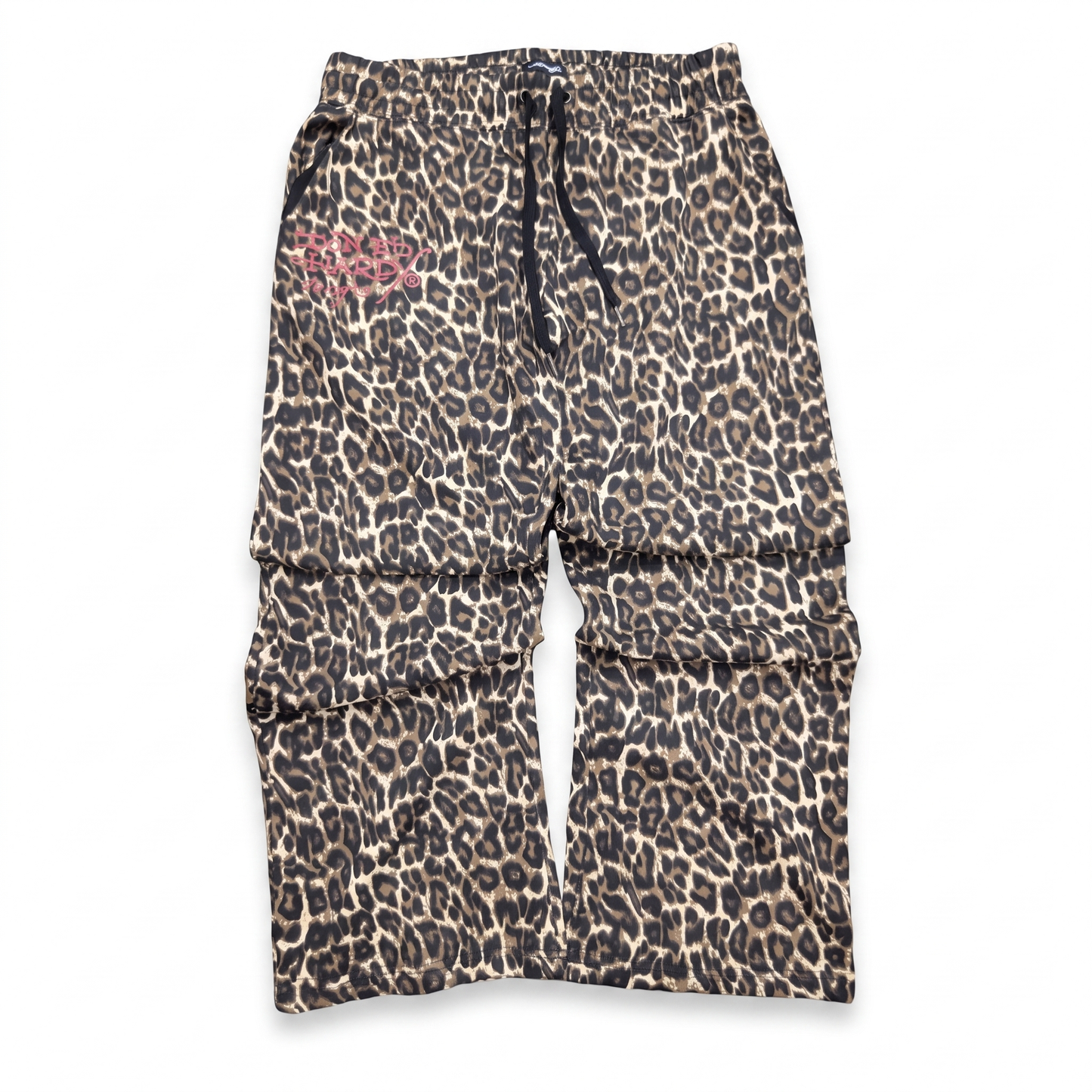 ED HARDY “Sacred Heart” LEOPARD FLARED MATCHING SET